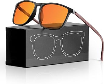 YDAOWKN Blue Light Blocking Glasses Men Computer Gaming Glasses Lightweight Anti Eyestrain Eye Protection