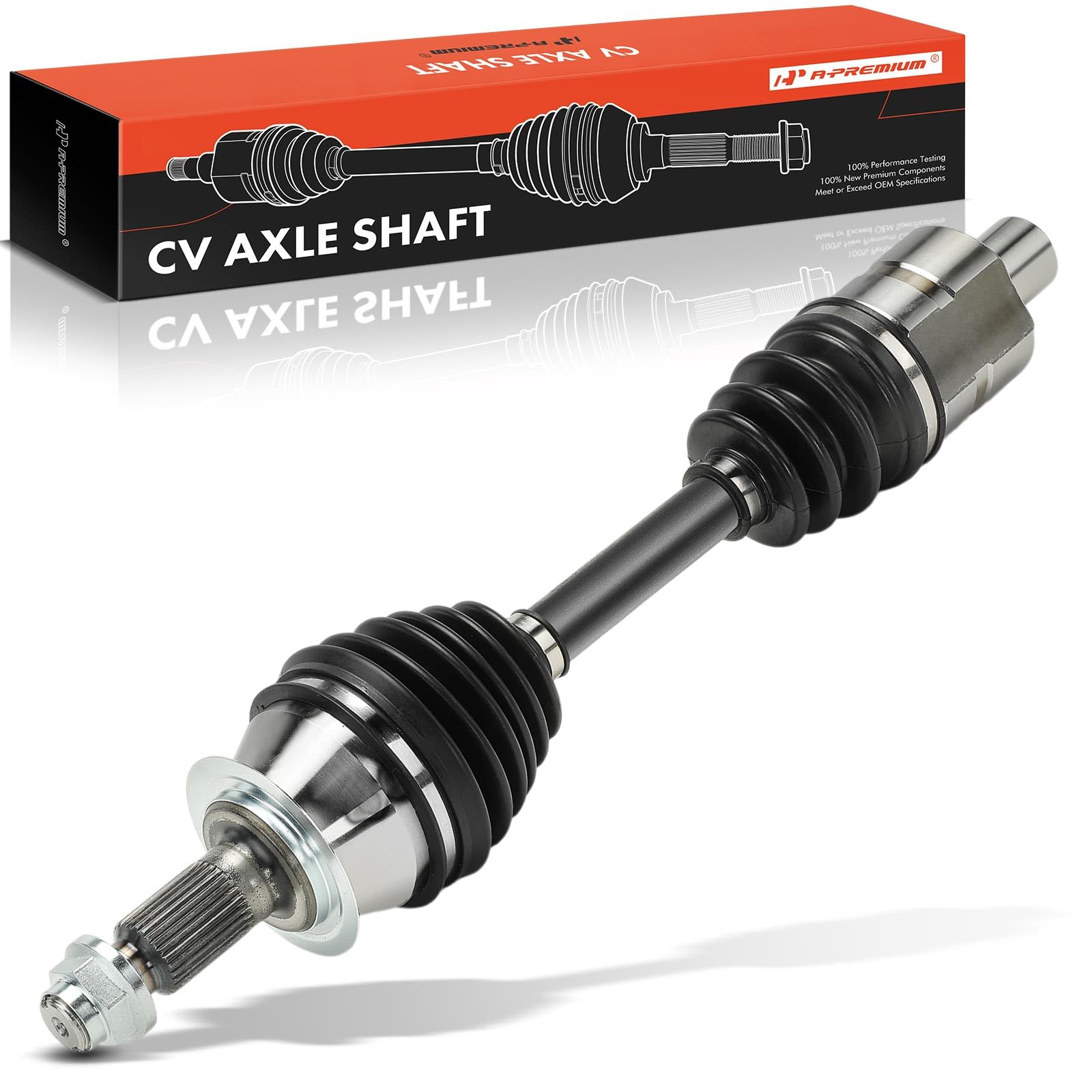 A-Premium CV Axle Shaft Assembly Compatible with Cadillac ATS 2013 2014 2015 2016 2017 2018 2019, Front Left Driver Side, AWD