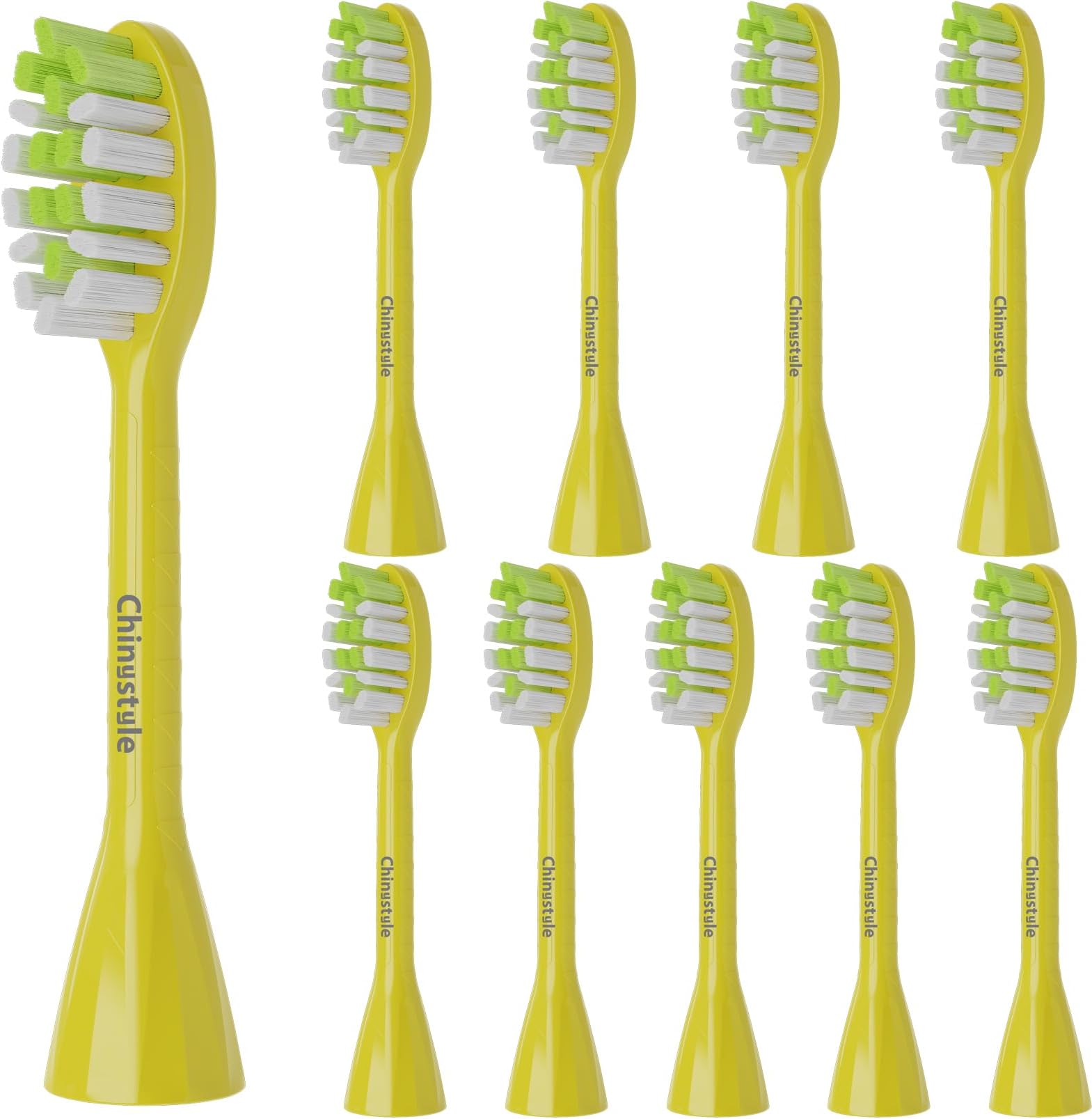 Replacement Toothbrush Heads Compatible with Philips One Sonicare Electric Toothbrush HY1200 HY1100, Tooth Brush Head Mango -10 Pack