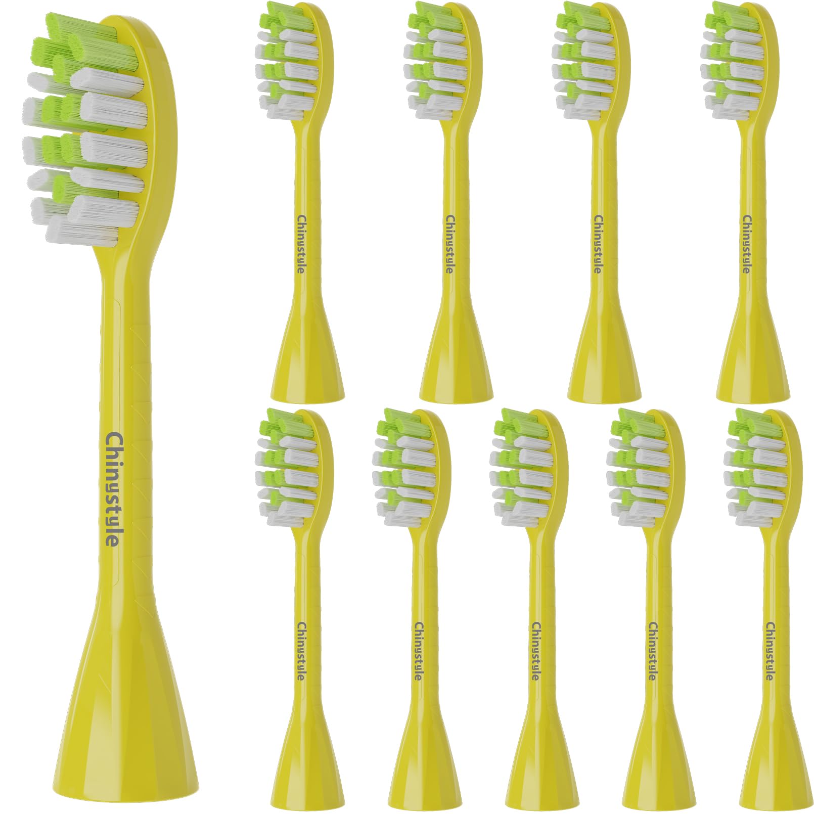 Replacement Toothbrush Heads Compatible with Philips One Sonicare Electric Toothbrush HY1200 HY1100, Tooth Brush Head Mango -10 Pack