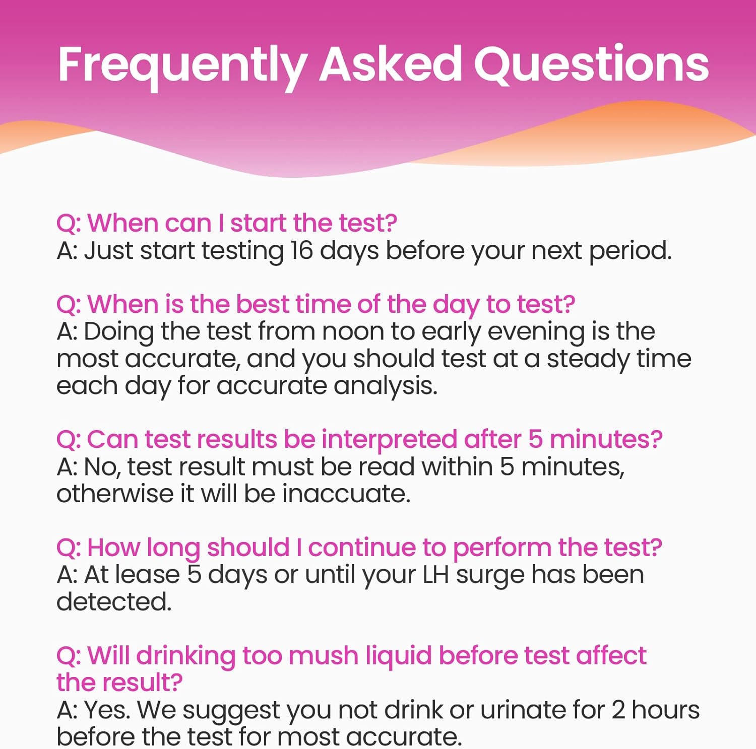 Femometer Ovulation Test Strips, 50 LH Strips for Women Over 99% Accurate & Easy to Use : Health & Household