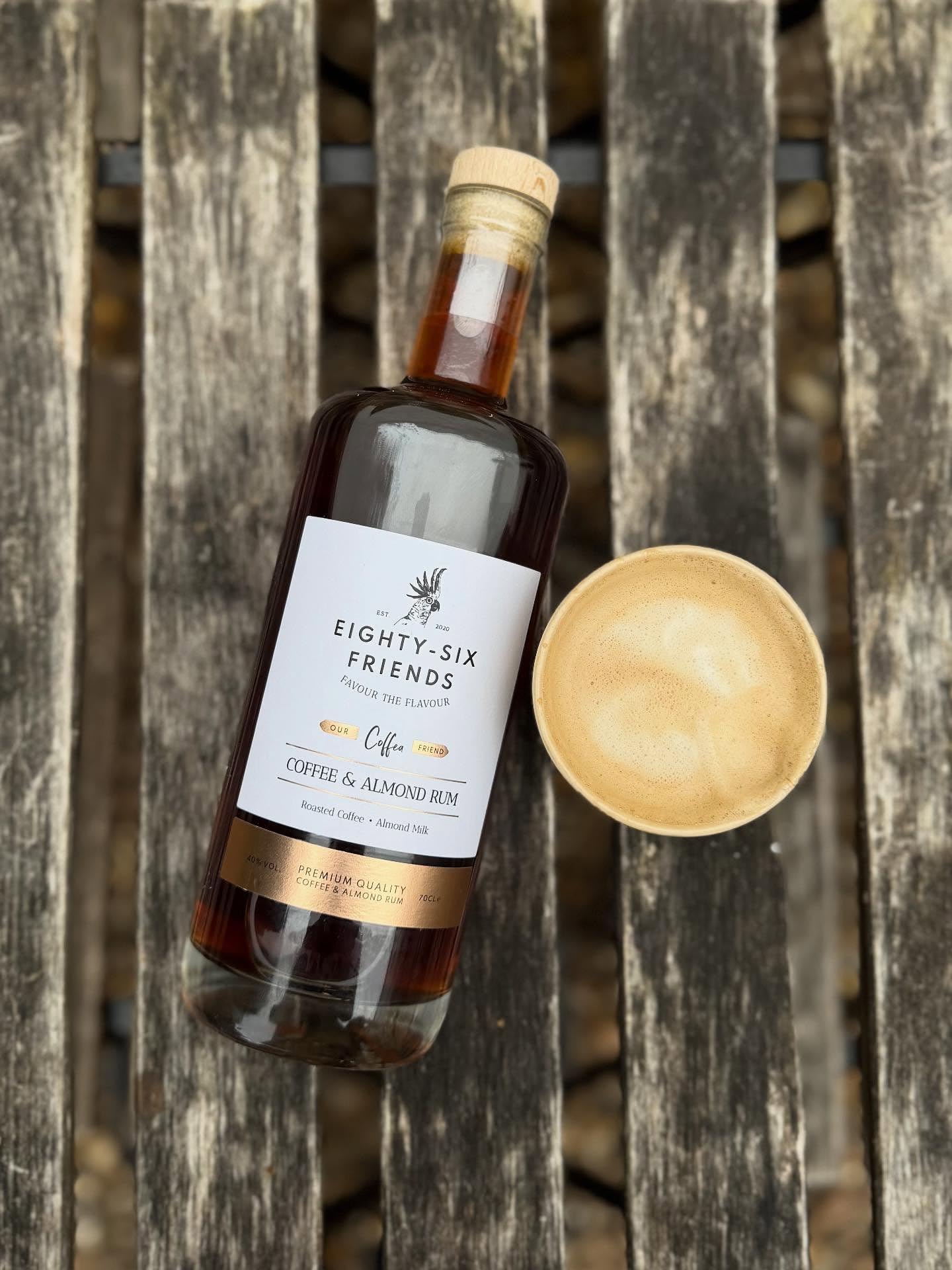 Eighty-Six Friends Coffee & Almond Rum, 70cl