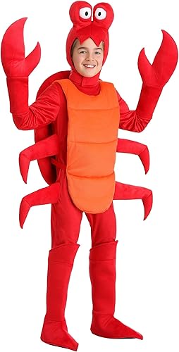 Disfraz de cangrejo rojo para niños