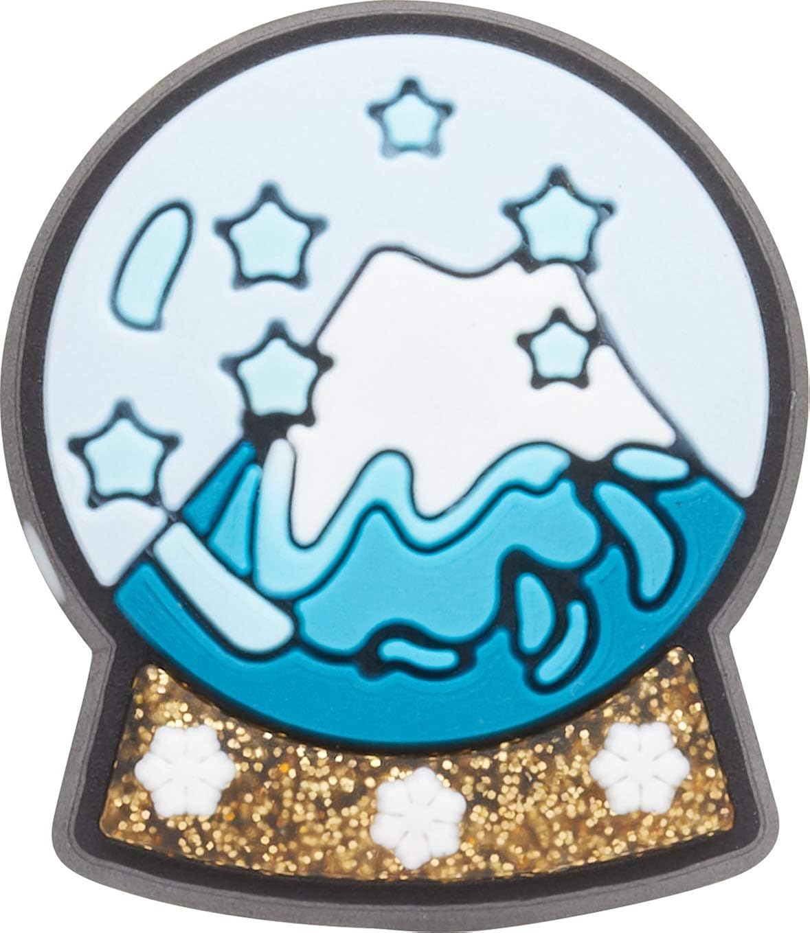 Crocs Holiday Shoe Charms Personalize Jibbitz, Snow Globe, Small