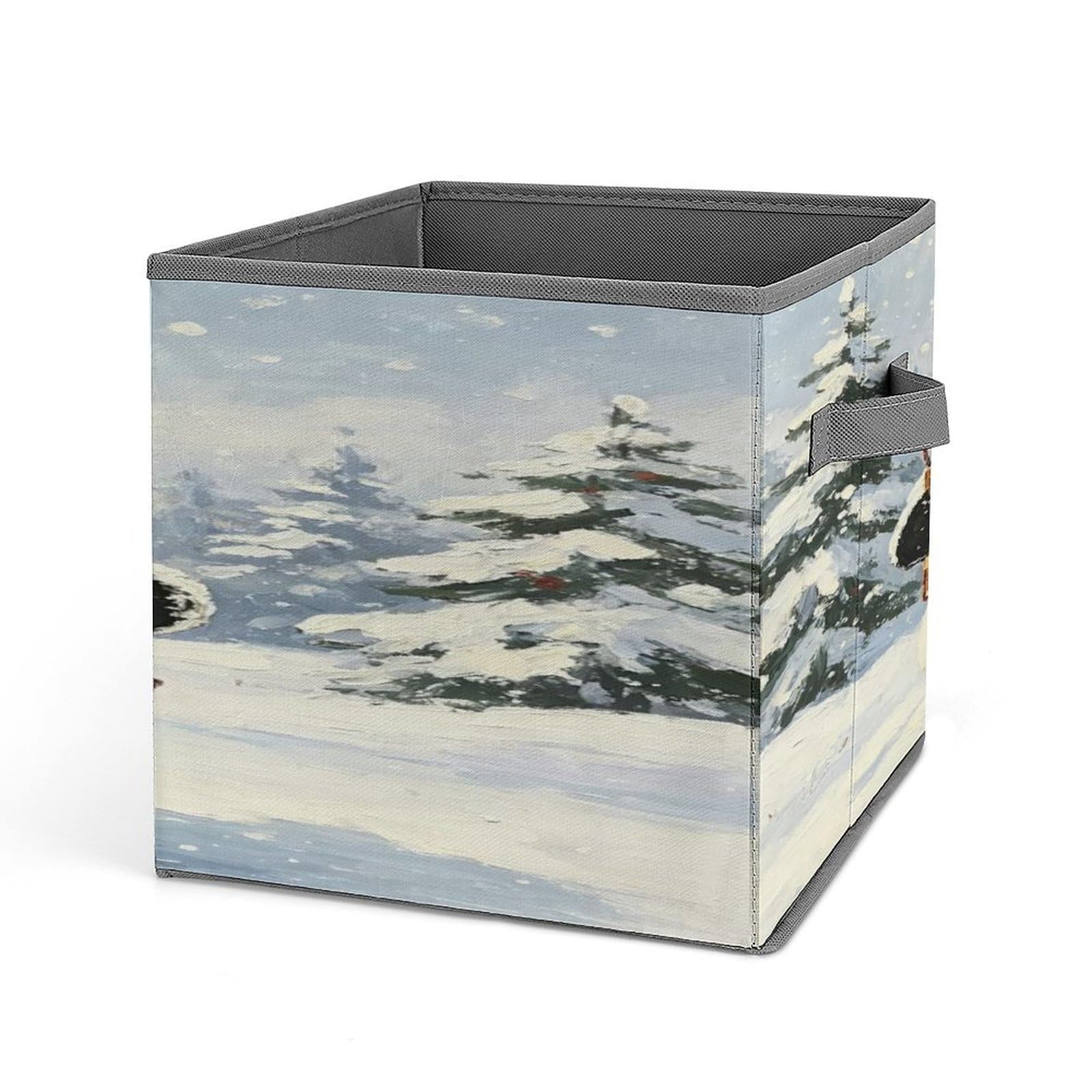 Fekiloot Style Xmas Snowman Storage Bins Storage Baskets