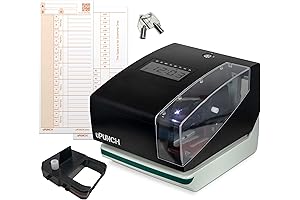uPunch Digital Time Clock and Date Stamp For Office and Small Business