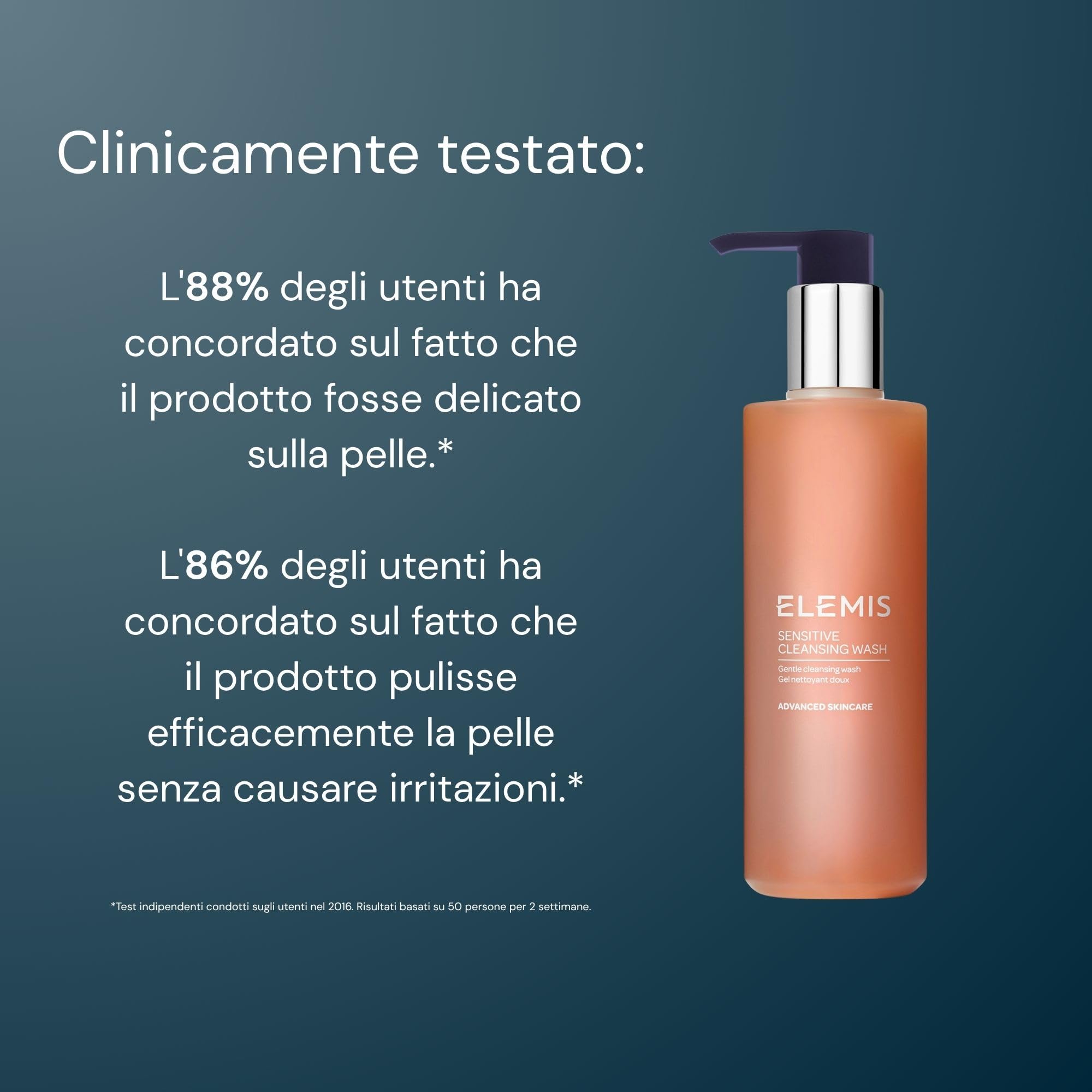 ELEMIS Cleansers, Clinicamente Testato – Detergente Viso Schiuma per Pelle Sensibile e Olio Struccante, Vegano e Idratante