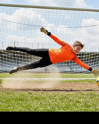 Buffon Goalkeeper Pants for Kids and Youth, Champion Long Padded Soccer Goalie Pants with Protective Padding