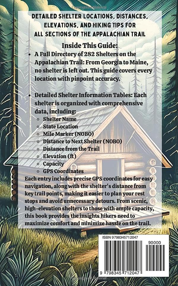 Appalachian Trail Shelters Guide | Complete Hiker’s Handbook for Every Shelter from Georgia to Maine: Detailed Shelter Locations, Distances, ... (Miles Trekker's Appalachian Trail Guides) - Image 2