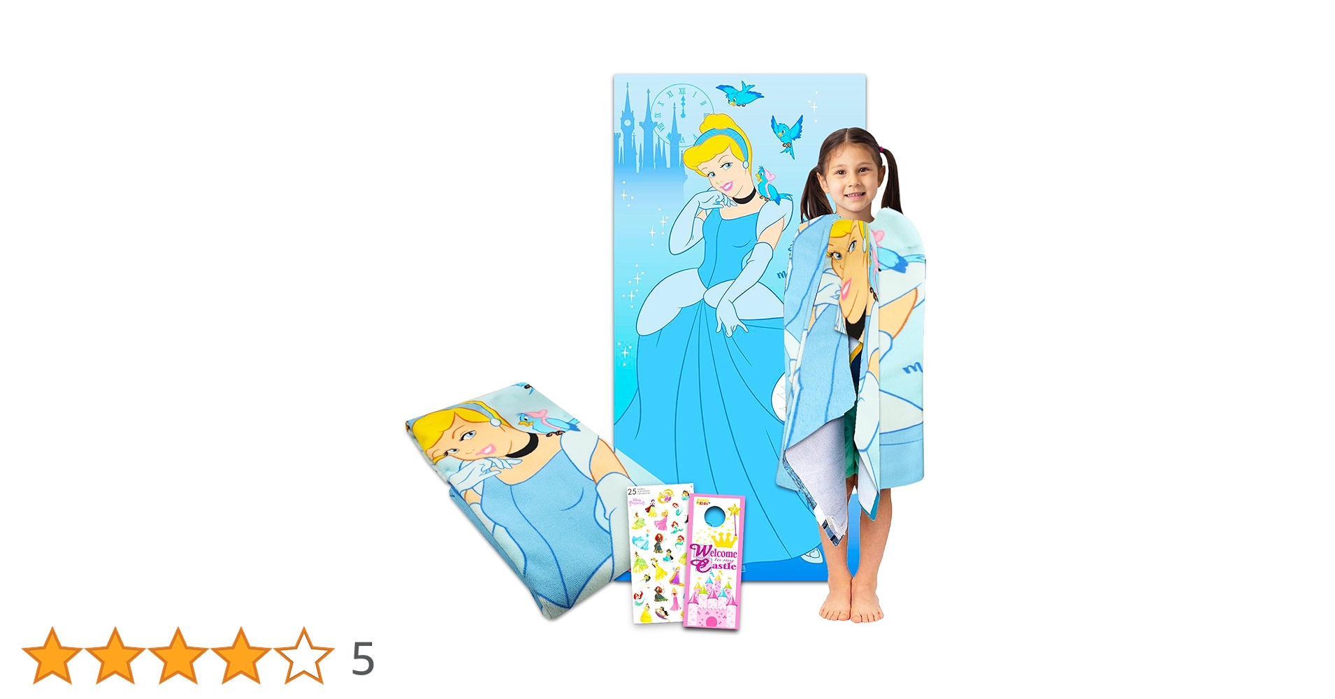 Amazon｜ディズニー シンデレラ バスタオルセット 女の子用 - 27