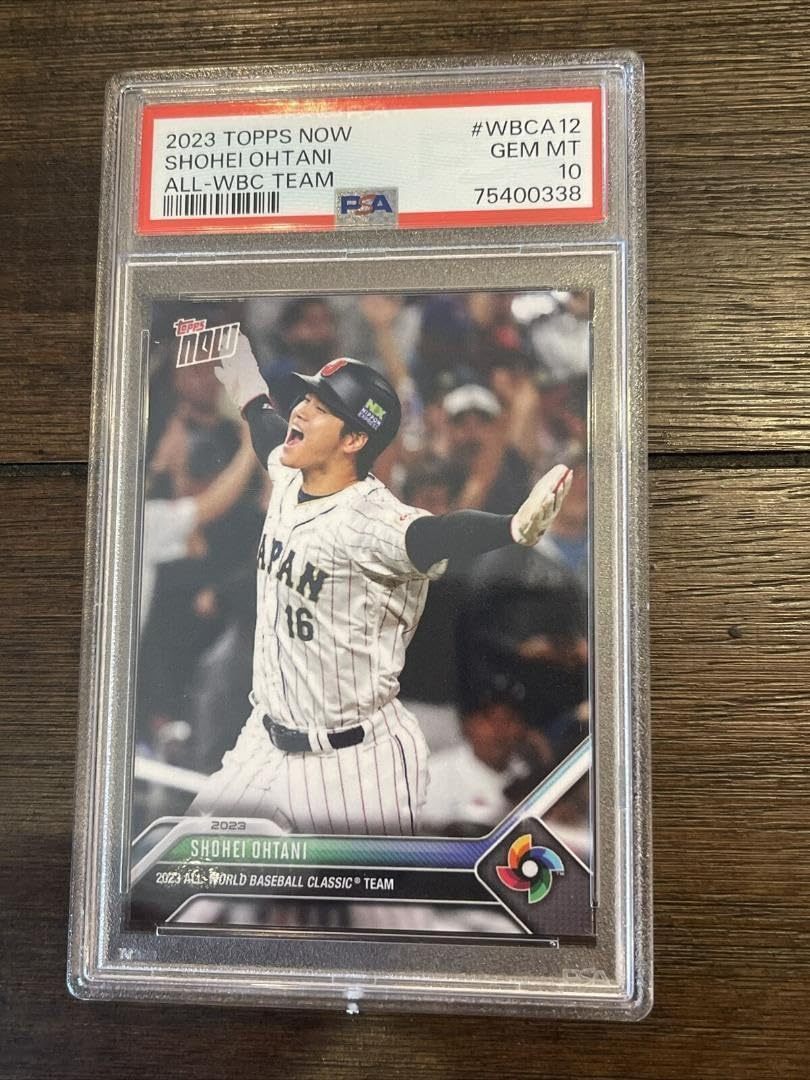 Amazon.co.jp: PSA10 Topps Now 侍ジャパン 大谷翔平 WBC カード 