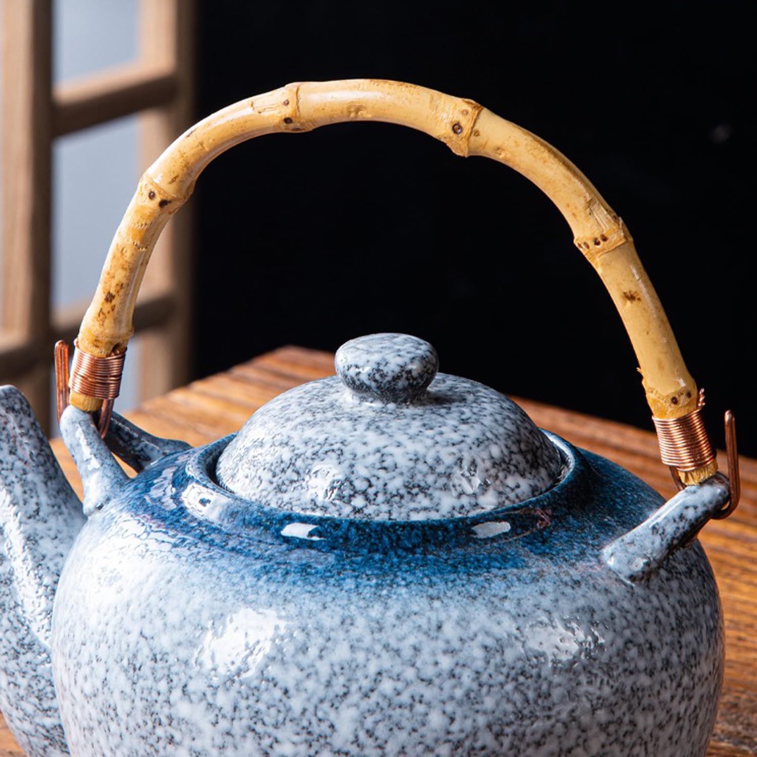 Manici Per Teiera In Bambù - 2 Pezzi, Design Giapponese, Per Teiere E Bollitori, Beige Naturale - Foto 13