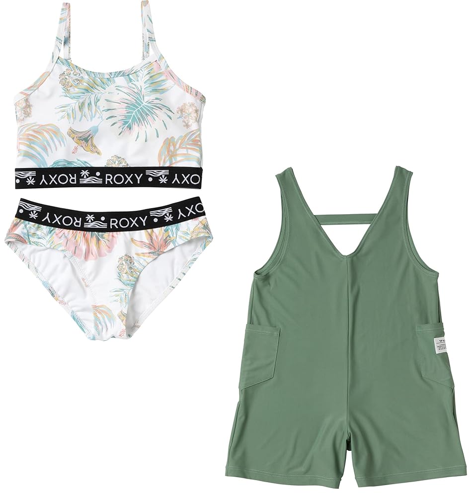 ロキシー　水着3セット　150センチ 楽天市場】ROXY ロキシー キッズ 水着 3点セット ラッシュ