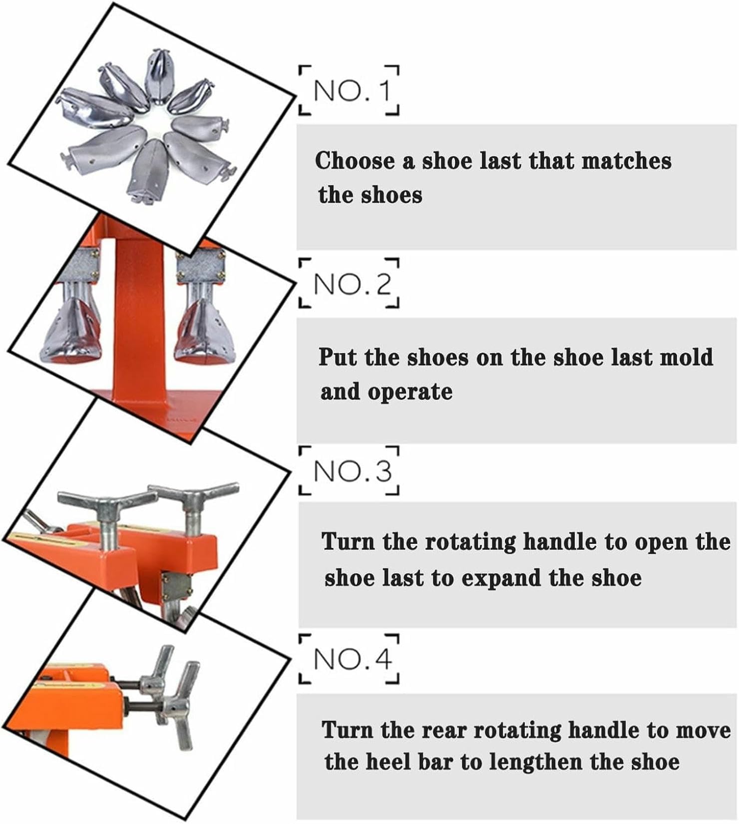 Horma Para Zapatos, Máquina Para Hormas Para Zapatos De 4 Cabezales, Máquina Eléctrica Para Reparación De Calzado Con Control De Temperatura, Máquina Estiradora Para Reparación De Calzado De Aleación