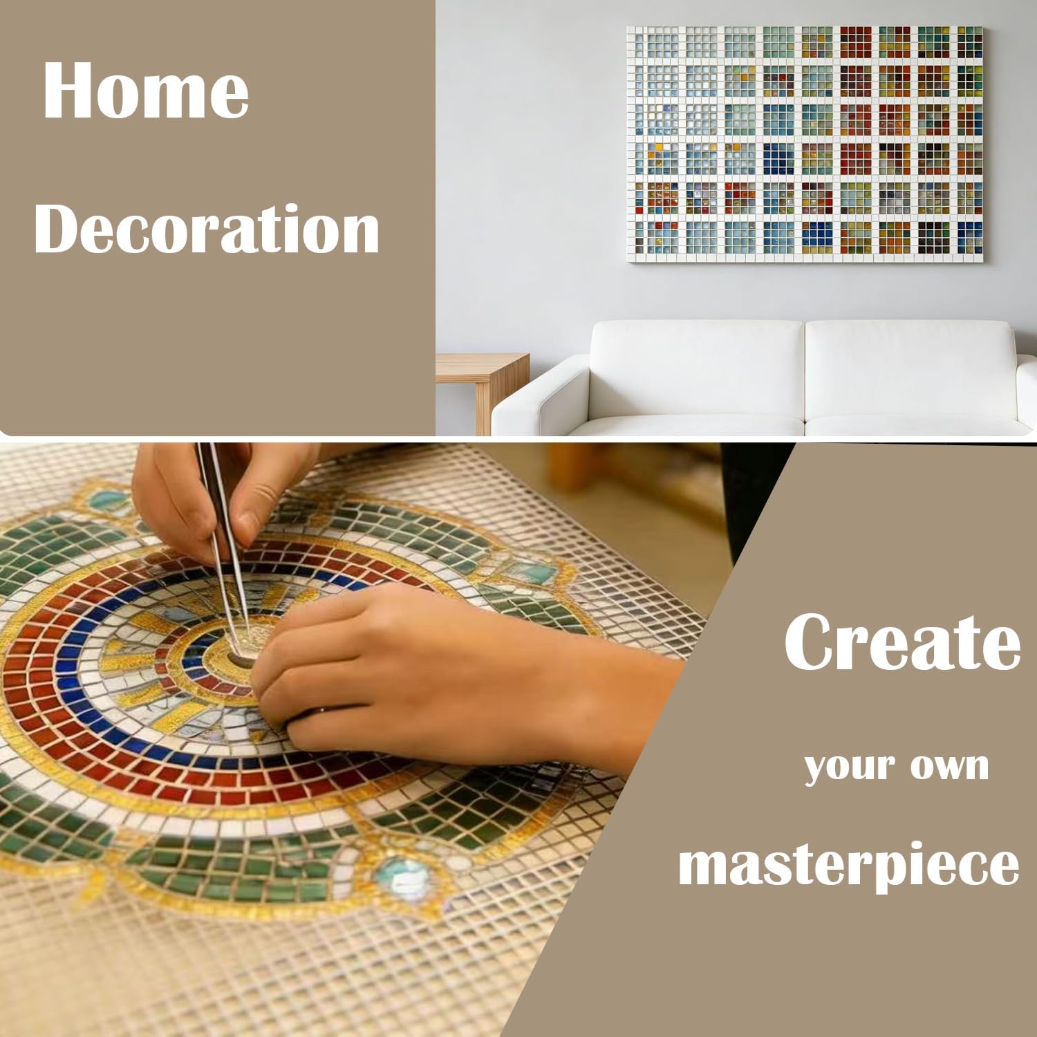39" X 118" Mosaic Mesh for Back Mounted Tile,Fiberglass Mesh - Non Sticky