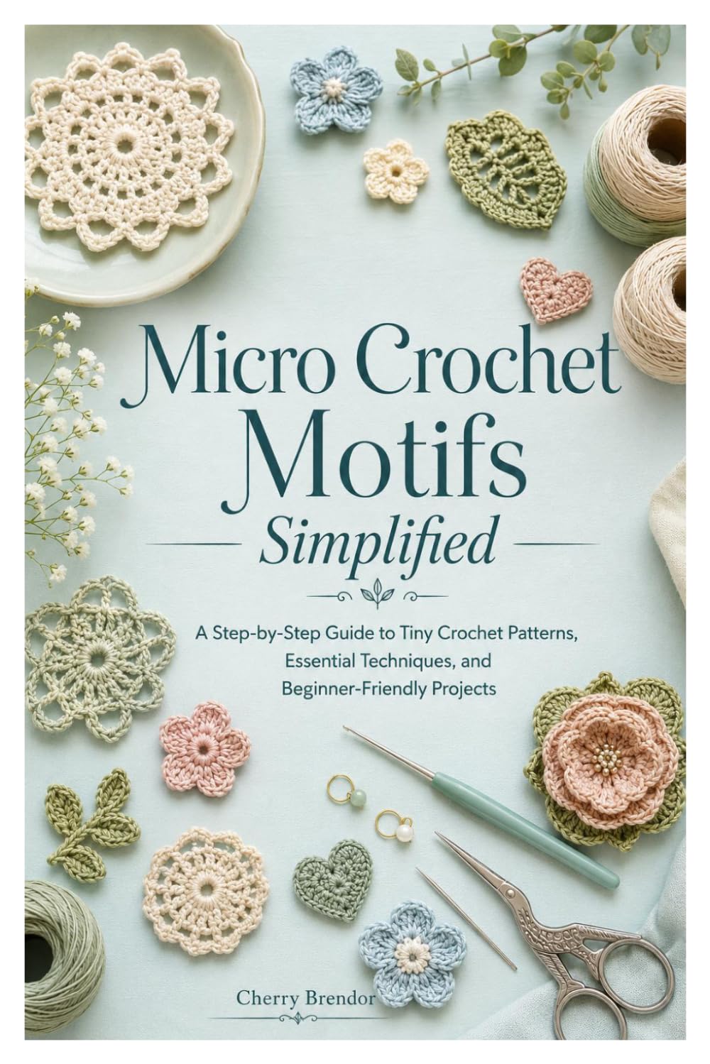 Micro Crochet Motifs Simplified: A Step-by-Step Guide to Tiny Crochet Patterns, Essential Techniques, and Beginner-Friendly Projects