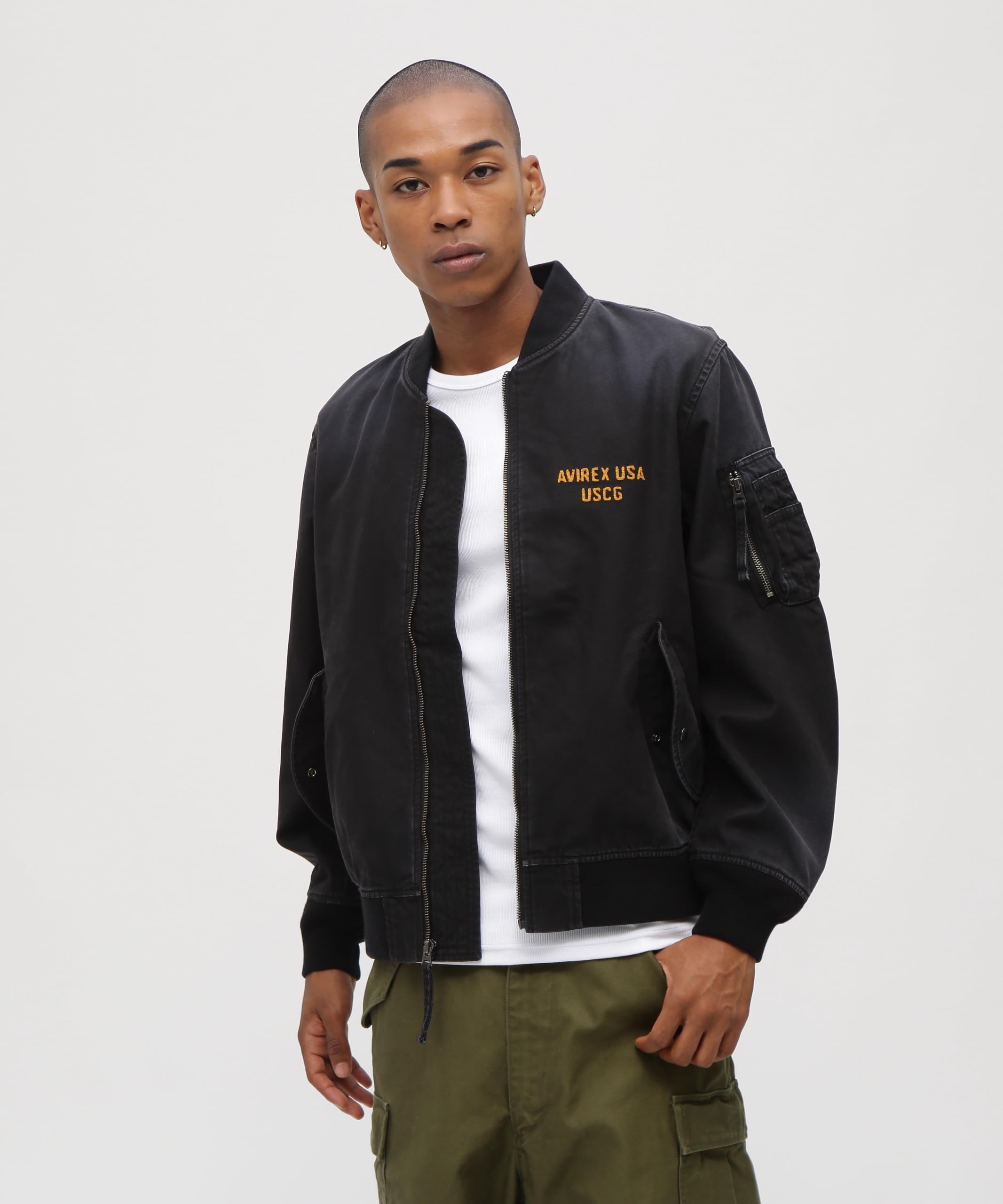 Amazon.co.jp: AVIREX: 【MENS】MA-1・フライトジャケット