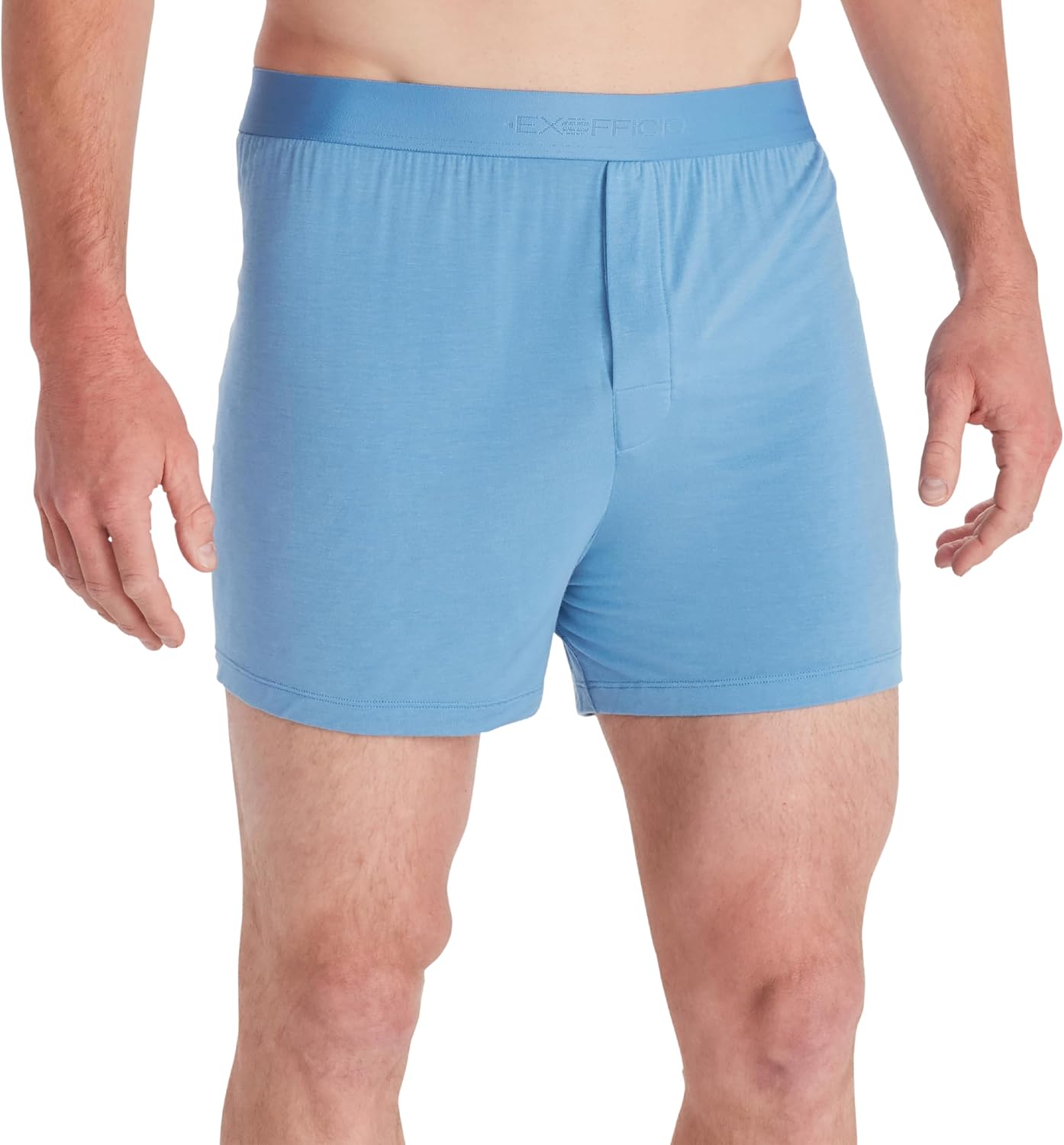 ExOfficio Men's Everyday Boxer - Lightweight Knit Jersey Travel Underwear