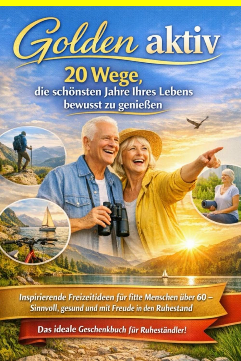 Golden aktiv – 20 Wege, die schönsten Jahre Ihres Lebens bewusst zu genießen: Inspirierende Freizeitideen für fitte Menschen über 60 – Sinnvoll, gesund und mit Freude in den Ruhestand