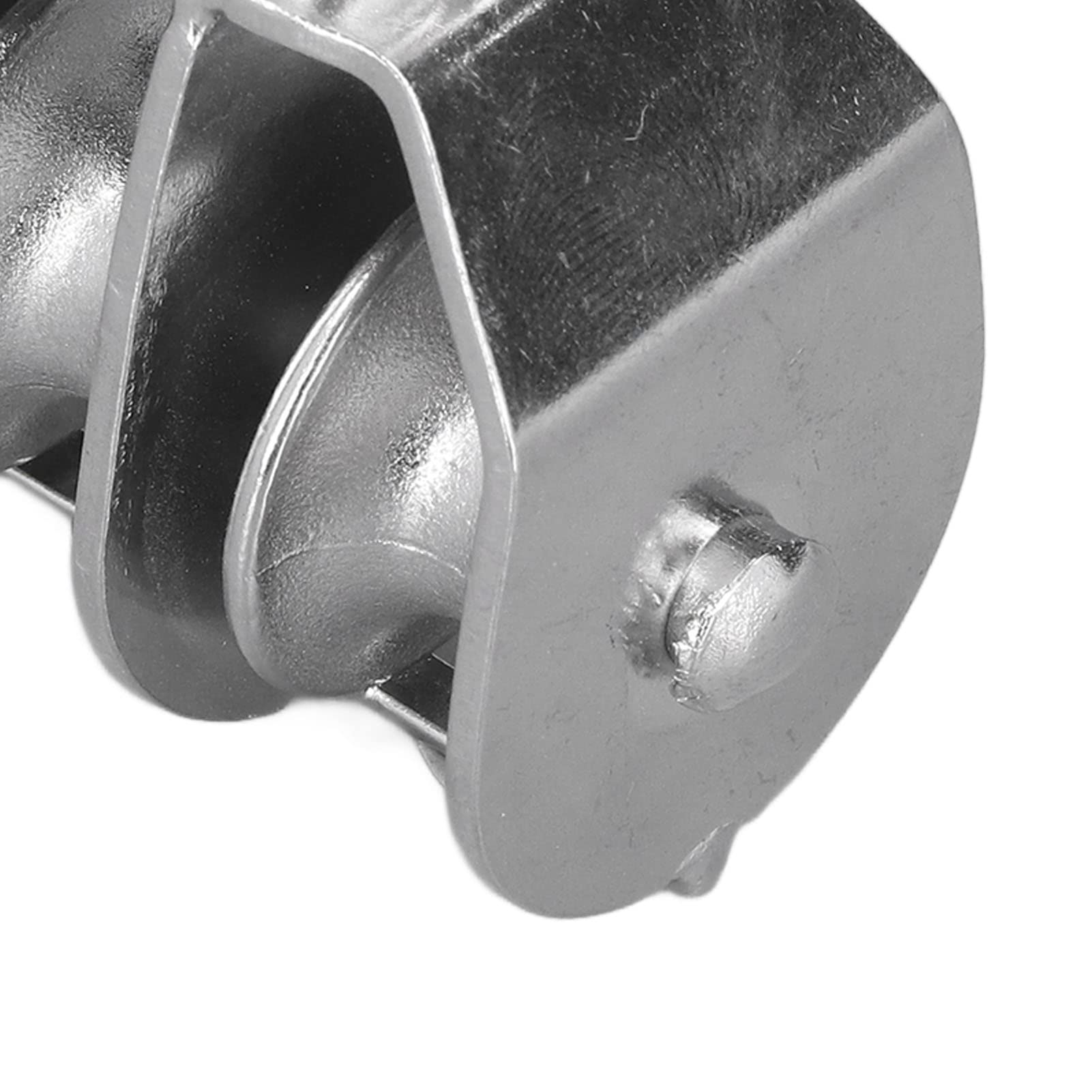Shanrya Double Wheel Pulley, 250kg Loading Heavy Duty 32mm/1.3in Oxidation Resistant Lifting Rope Block For Speedboats For Yachts