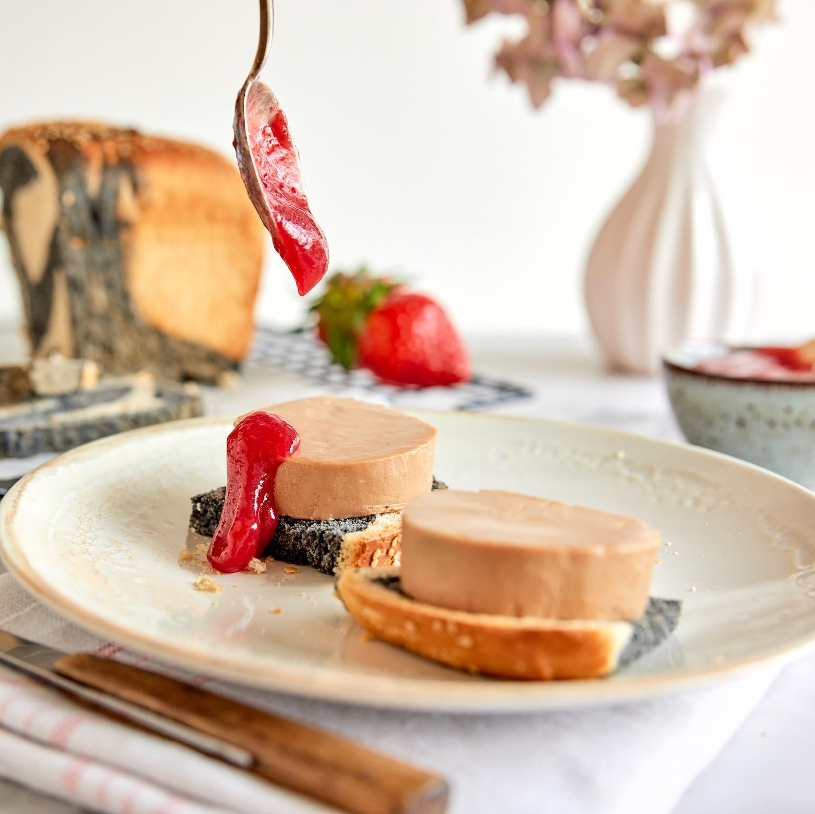 Happy Foie - Inspiriert von Foie Gras - Ohne Stopfen - Rolle (500g, Gans)