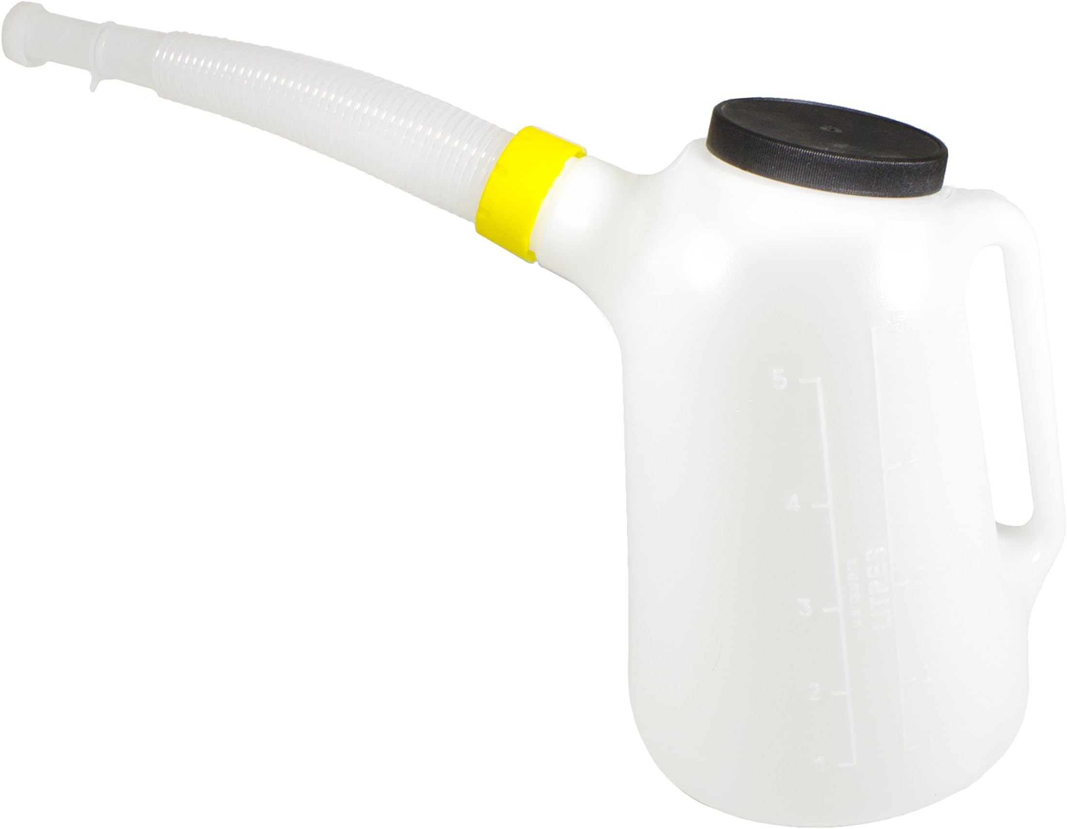 WirthCo 94367 5 Liter Translucent High Density Graduated Measuring Container