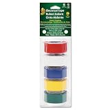 Duck 280303 Electrical Tape 3/4-Inch x 12 ft 1-Inch Core Assorted 5/Pack – view 1