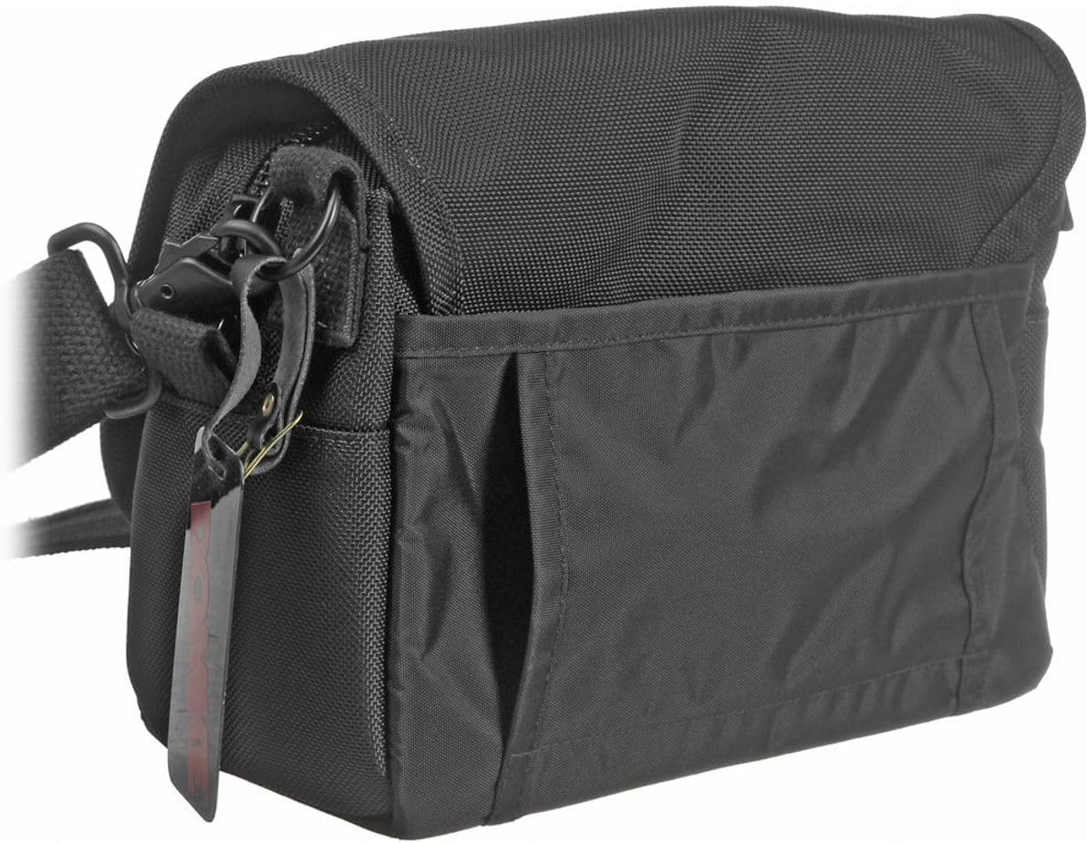 Domke Unisex-Adults Camera Bag Sling Handbag, Black, 8 x 8 x 4.5 inches