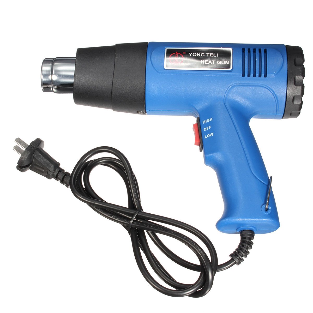 220V 1500W Pistola De Calor Pistola De Aire Caliente Dual Calentador De Temperatura Herramienta Eléctrica Ajustable