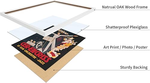 Vista 332 de Poster Master Póster de jazz vintage, impresión retro del festival de jazz de París, arte musical, regalo ideal para hombres, mujeres, músicos