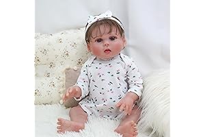 18 Inch Realistic Full Silicone Soft Body Reborn Baby Dolls