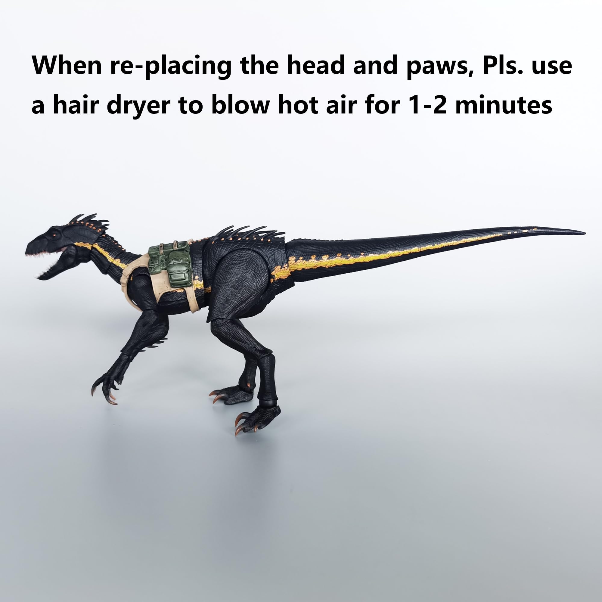 XINPANYIAN Nanmu Berserker Raptor 2.0 Dinosaur Figure Model with
