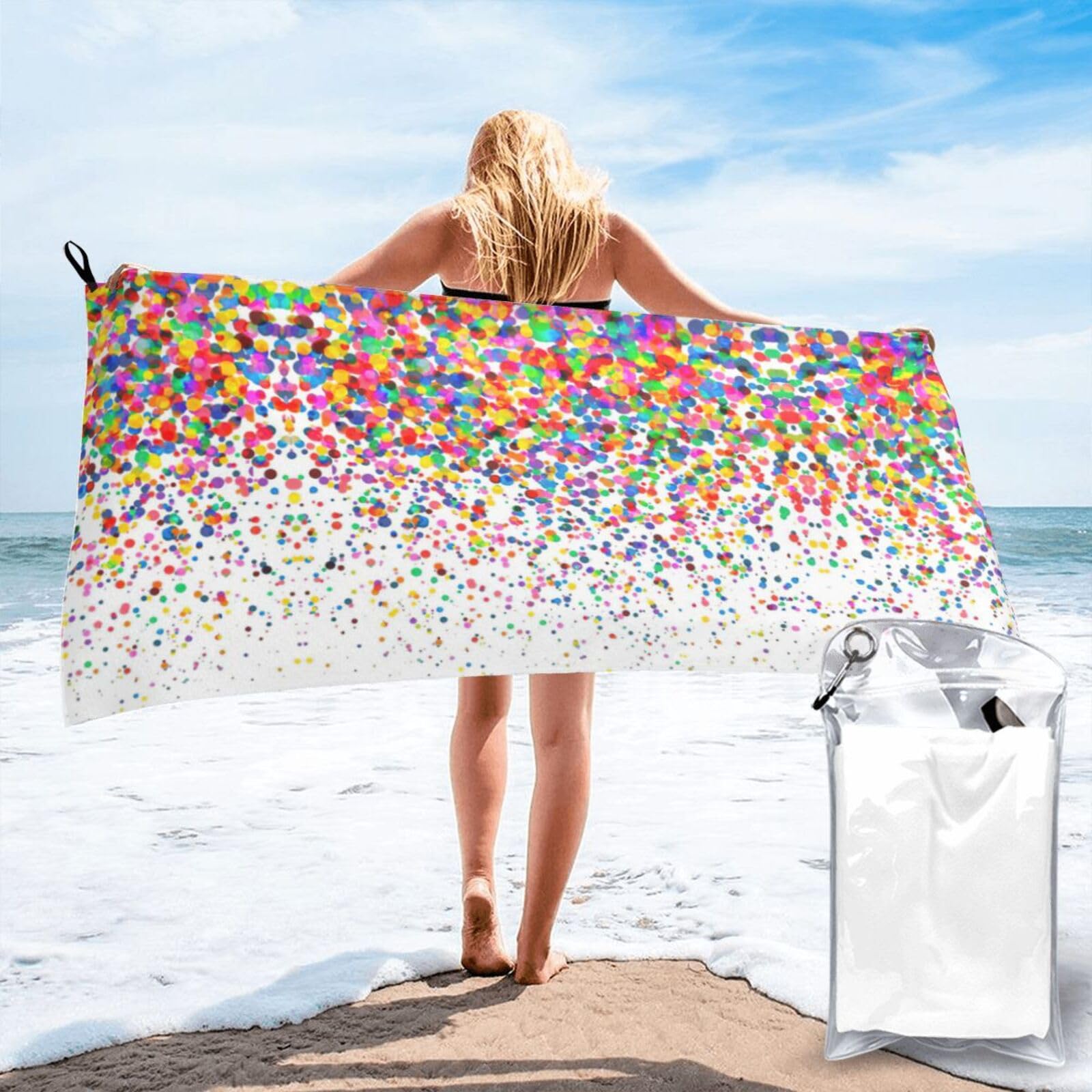 Serviette en microfibre à séchage rapide compacte drap de bain sport camping voyage