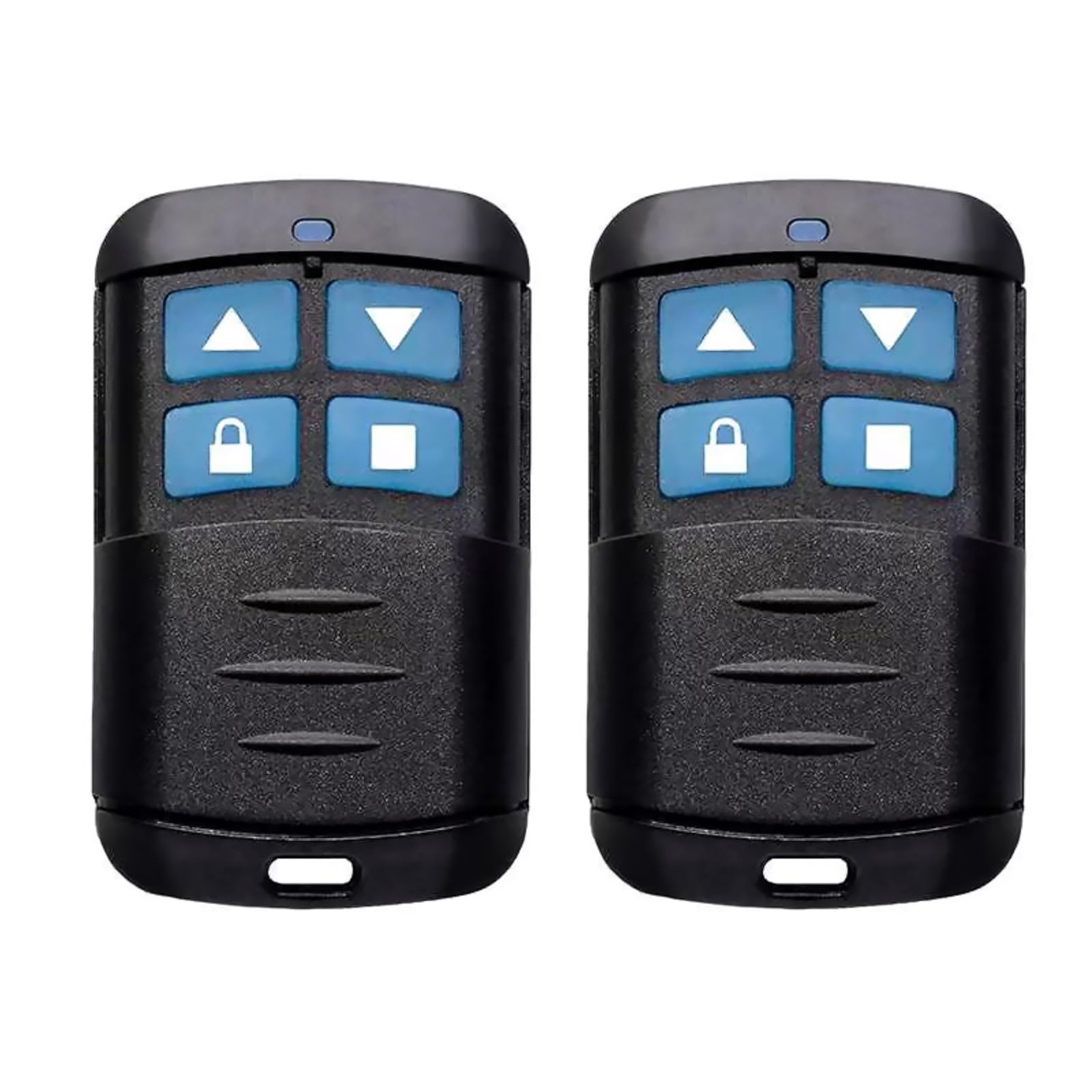 Universal 433.92 Mhz Garage Gate Door 4 Channel Remote Control Rolling Code Transmitter - 2 Pack