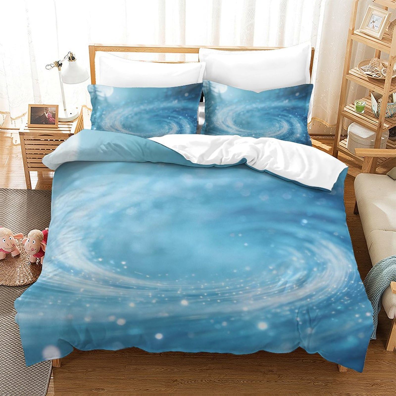Ensemble de linge galaxy 3D pour transformer une chambre d'ado