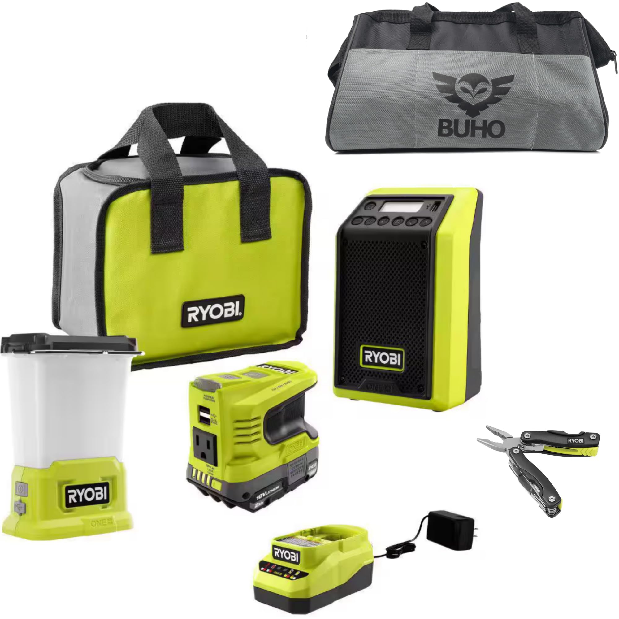 ah ryobi 18v battery charger home depot