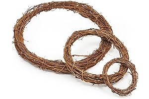 Juvale 3-Piece Stick Wreath Kit for Endless DIY Possibilities