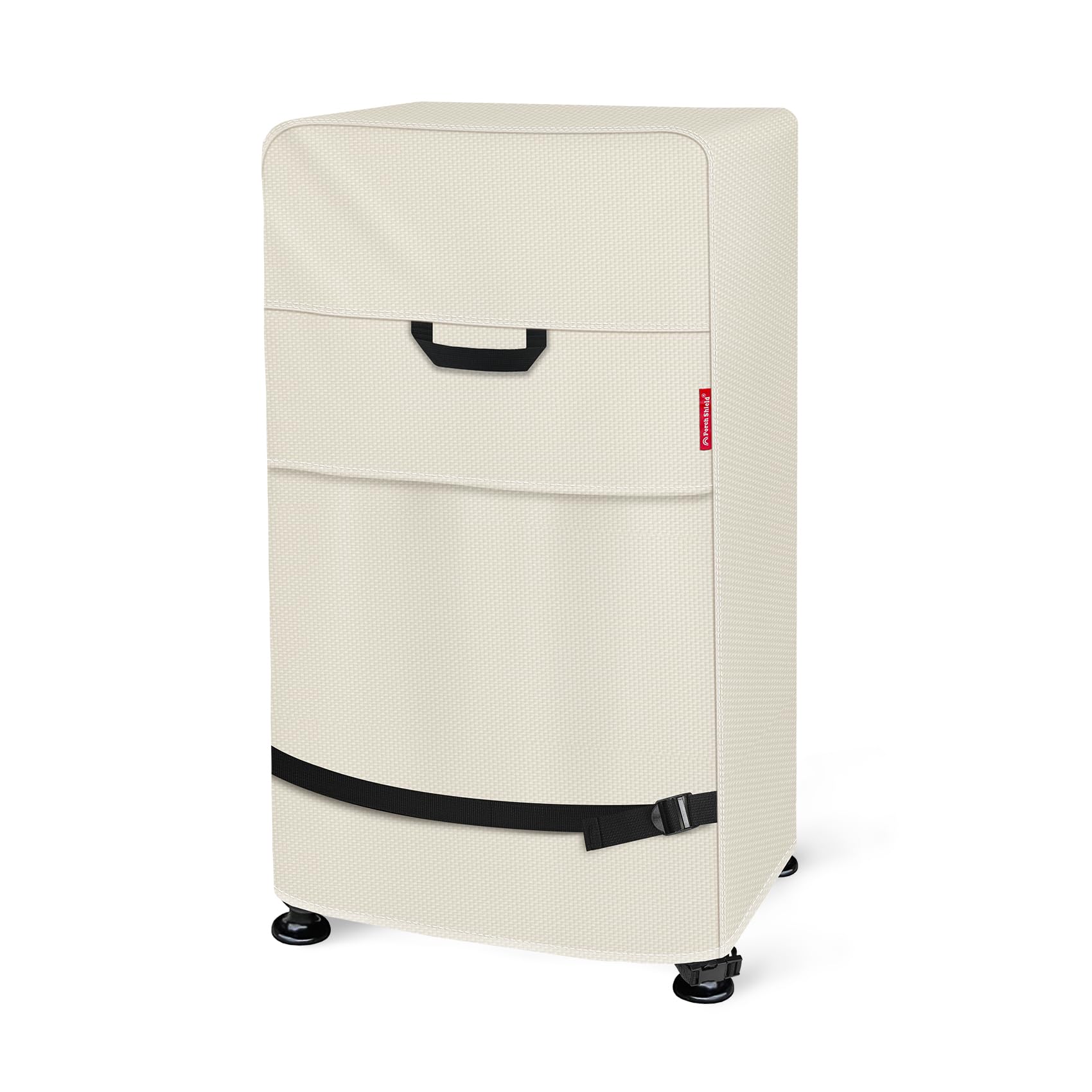 Porch Shield Copertura Impermeabile Per Affumicatore Elettrico 100 Cm – Adatta Per Masterbuilt, 600D, Con Cinghie E Prese D'Aria, Beige - 5
