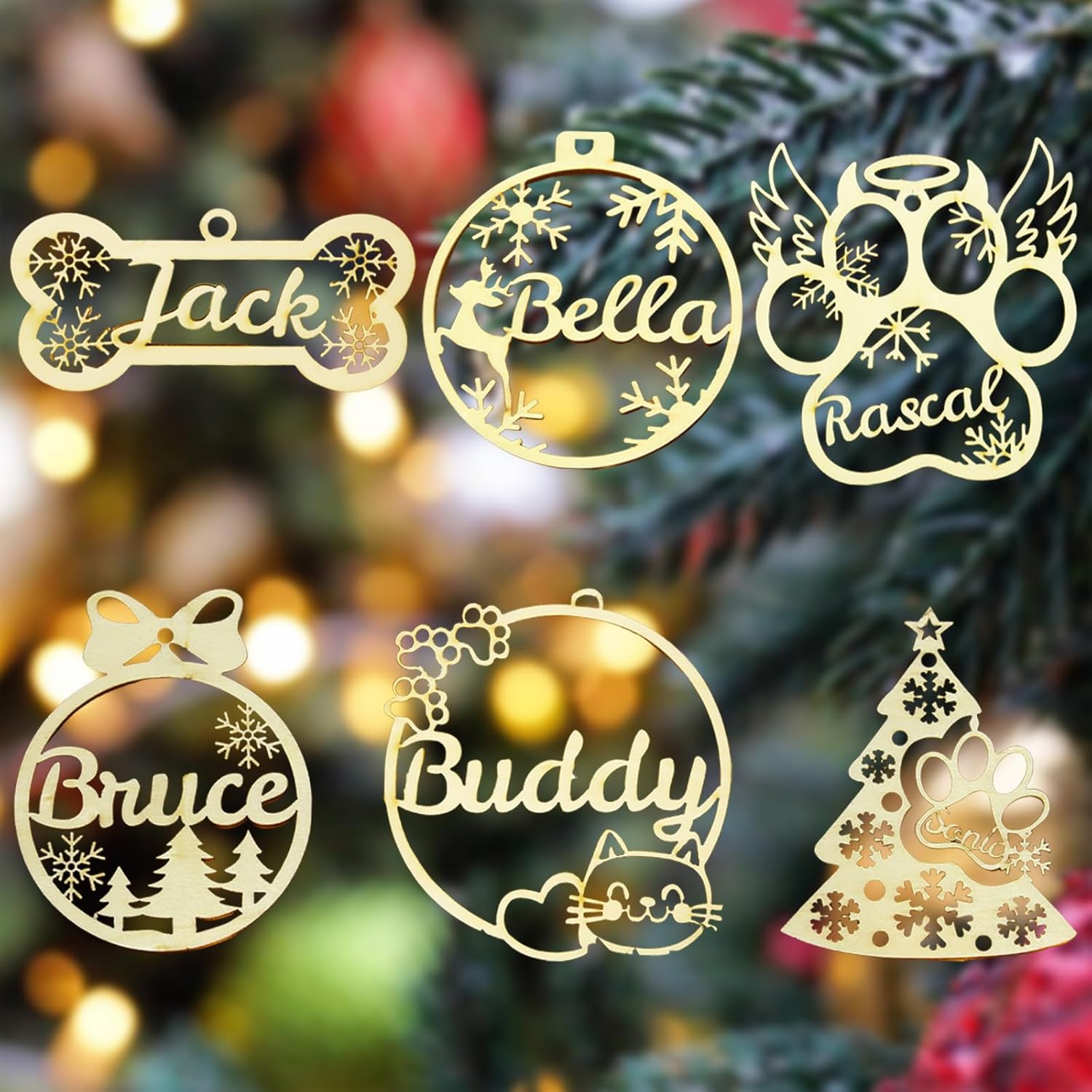 Personalised Christmas Bauble with Name, Personalised Christmas