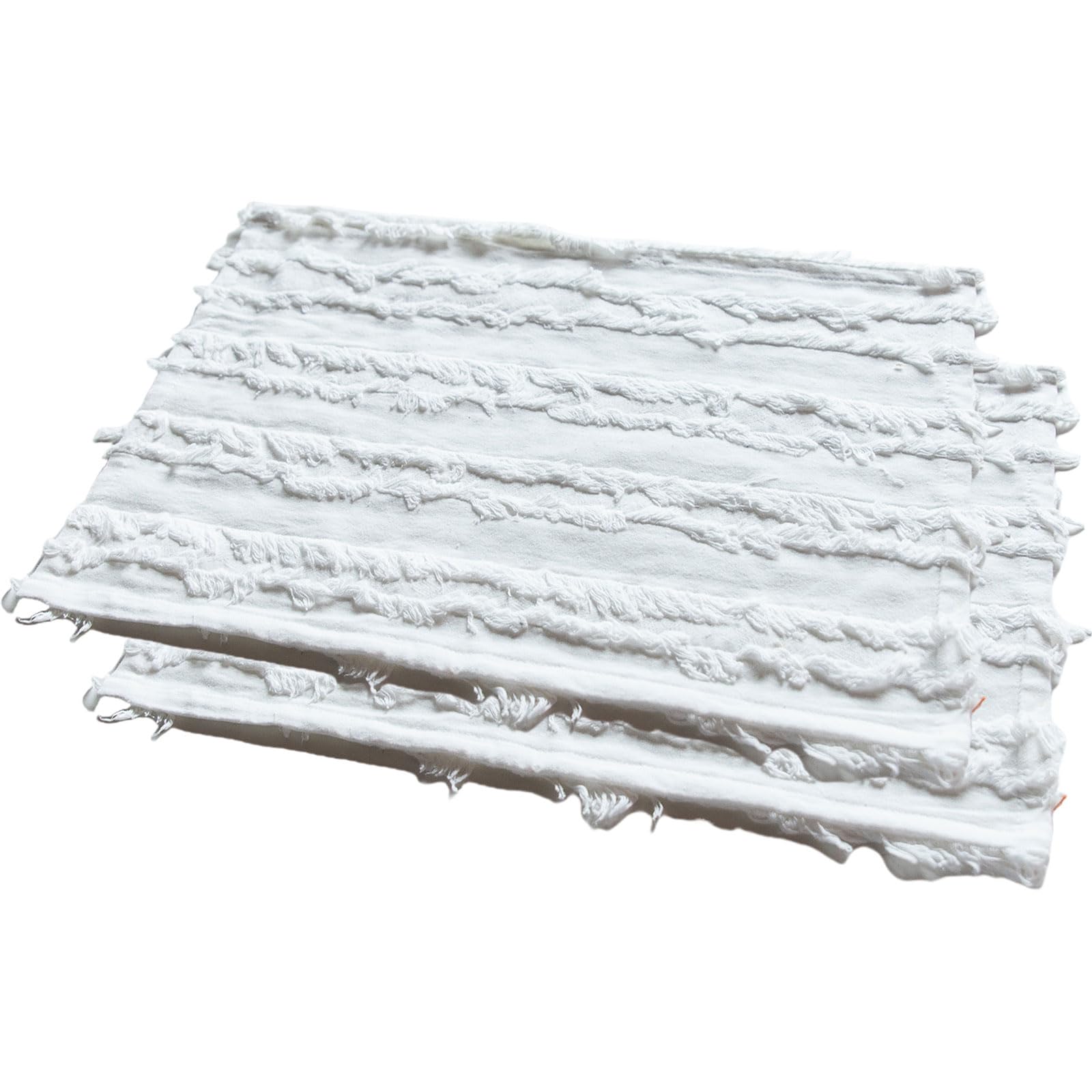 Ljmyy Of 2 Cotton Linen Placemats Table Mats Desk Mats Table Decorations Cotton Linen Texture Suitable for Dining Decors Nonslip Dining
