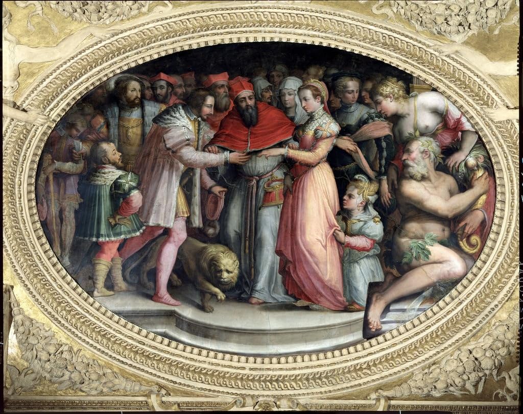 Affiches et gravures Giorgio Vasari impression sur toile grand format 60x90cm salon - 5