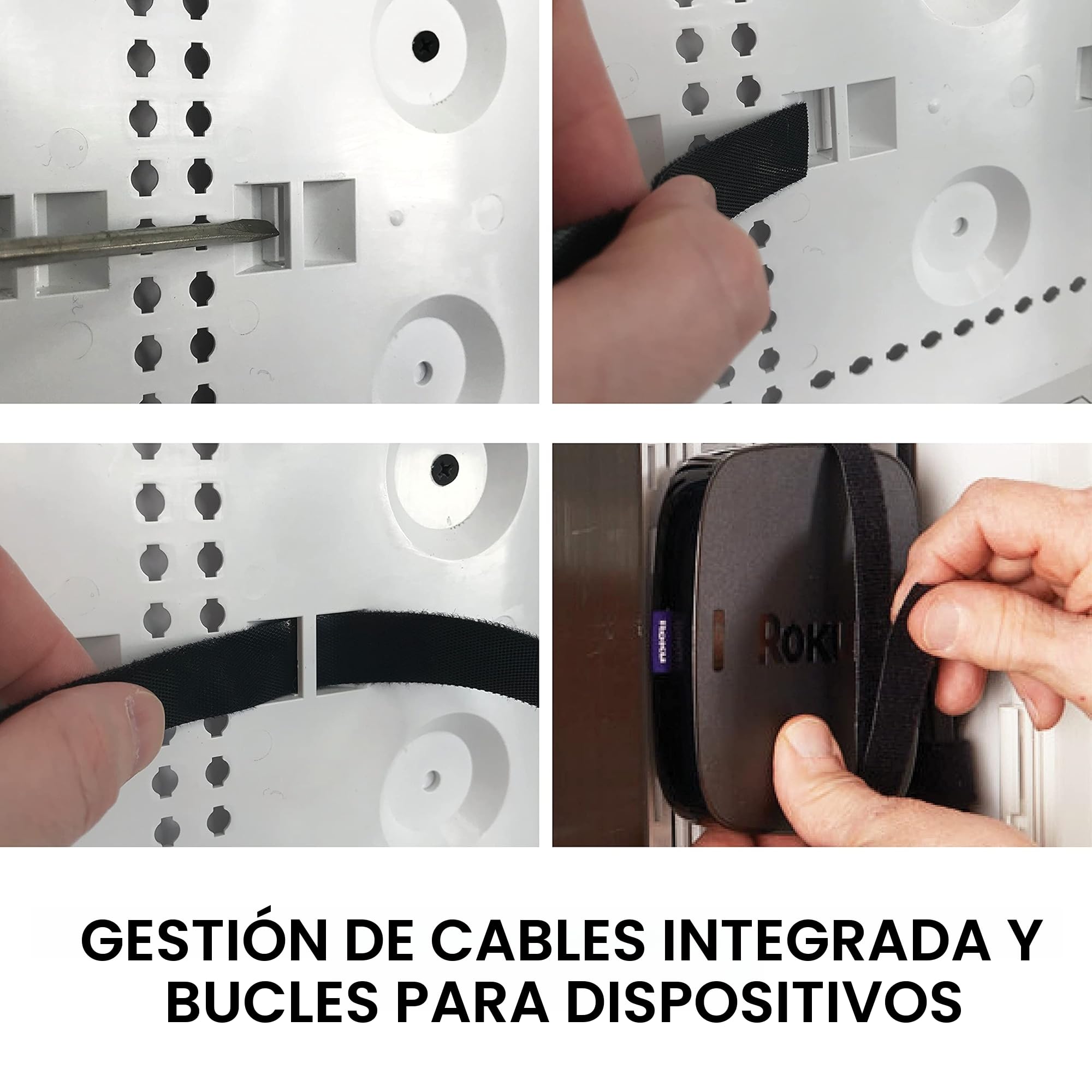 Legrand - ONQ - Gestión de Cables, Caja de Medios Estructurados, Recinto de Pared, Almacenamiento Empotrado, Doble Propósito, 9 Pulgadas, Blanco (ENP0900-NA)