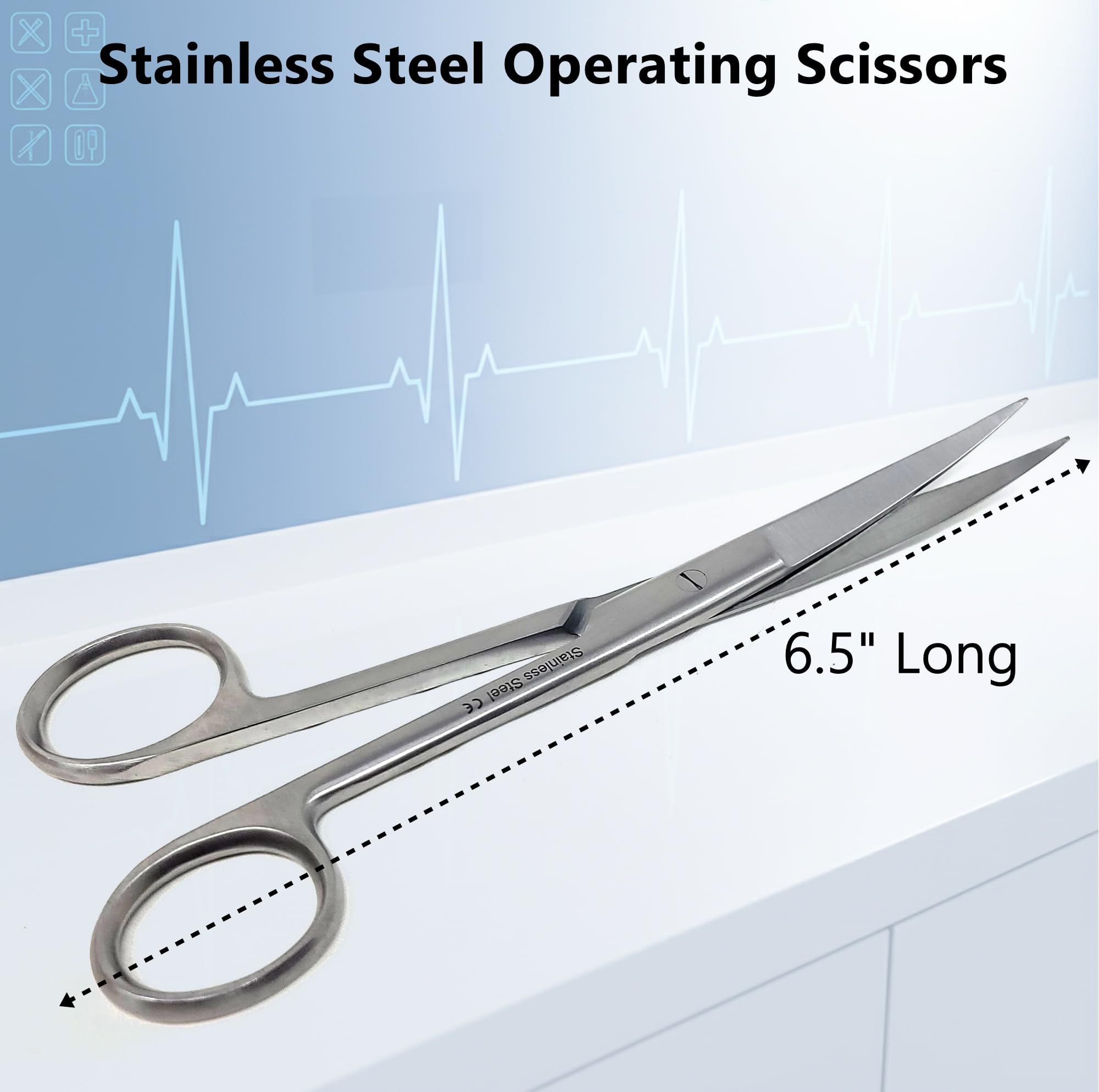 Amazon.com: A2Z-SS03CV Dissecting Scissors, Sharp/Sharp Point