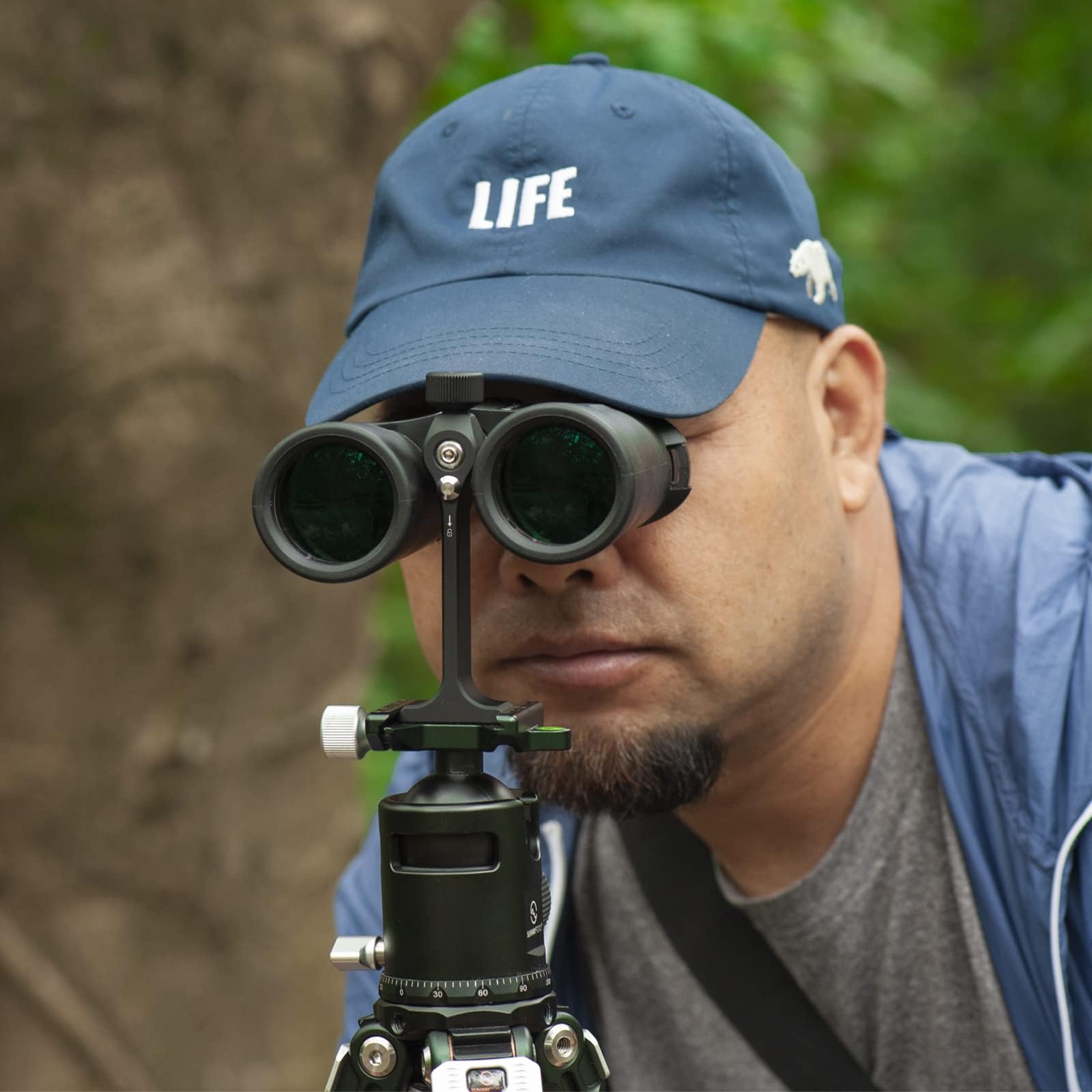 FANAUE Adaptateur de trépied pour Jumelles avec Filetage 1/4-20" Compatible avec Les Jumelles et Les têtes sphériques Arca, libération Rapide Universelle pour l'observation des Oiseaux, la Chasse.