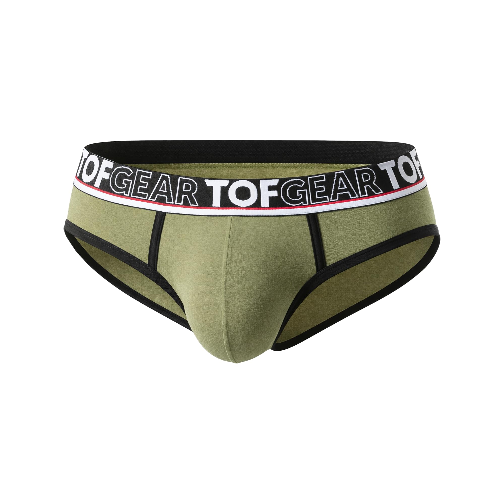 Tof Paris Men's Khaki - Briefs Underwear - Champion Brief - 1X Size L
