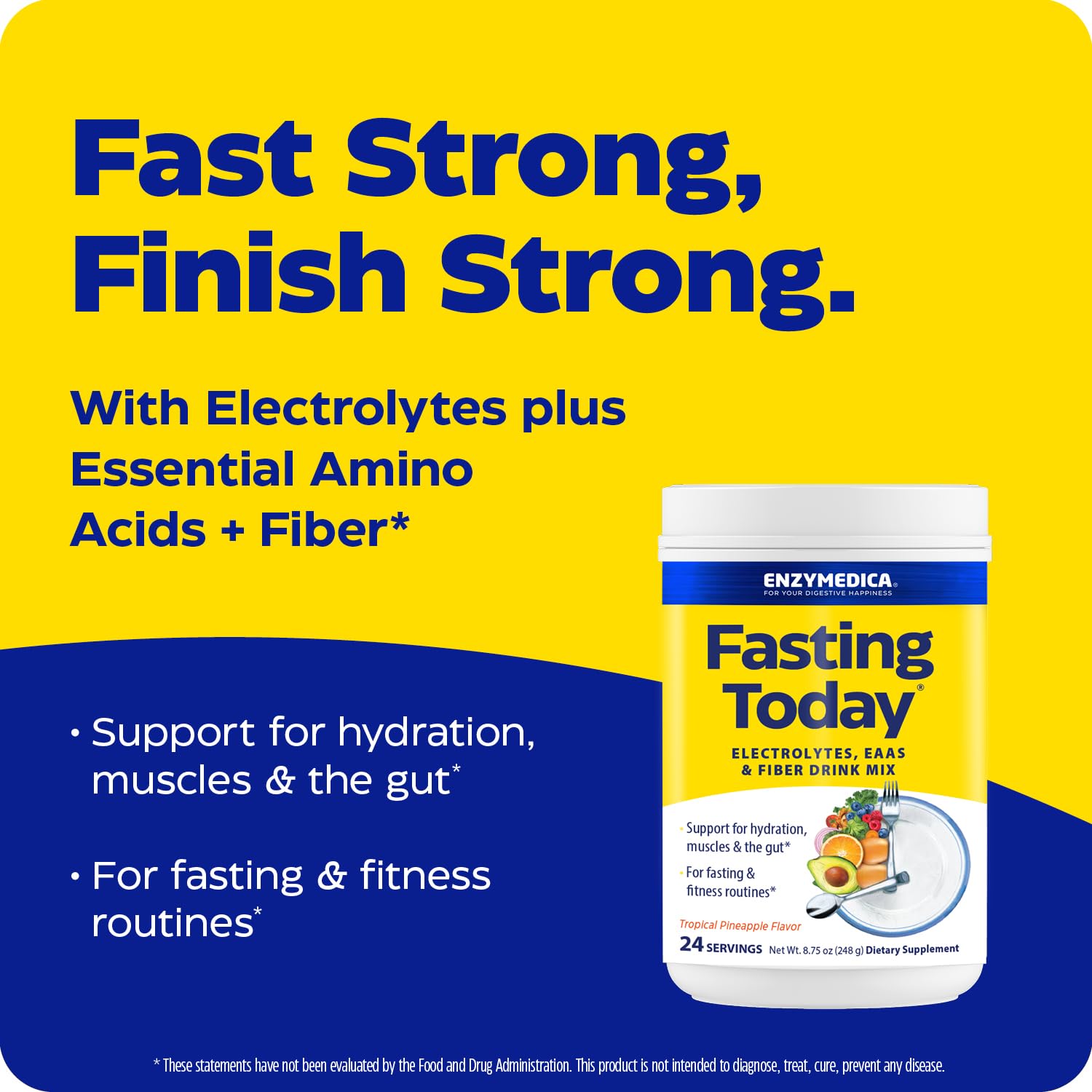 Amazon.com: Enzymedica Fasting Today Drink Mix - Electrolyte