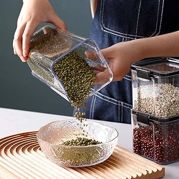 Amazon｜Xicennego 気密食品保存容器セット 6個 キッチン