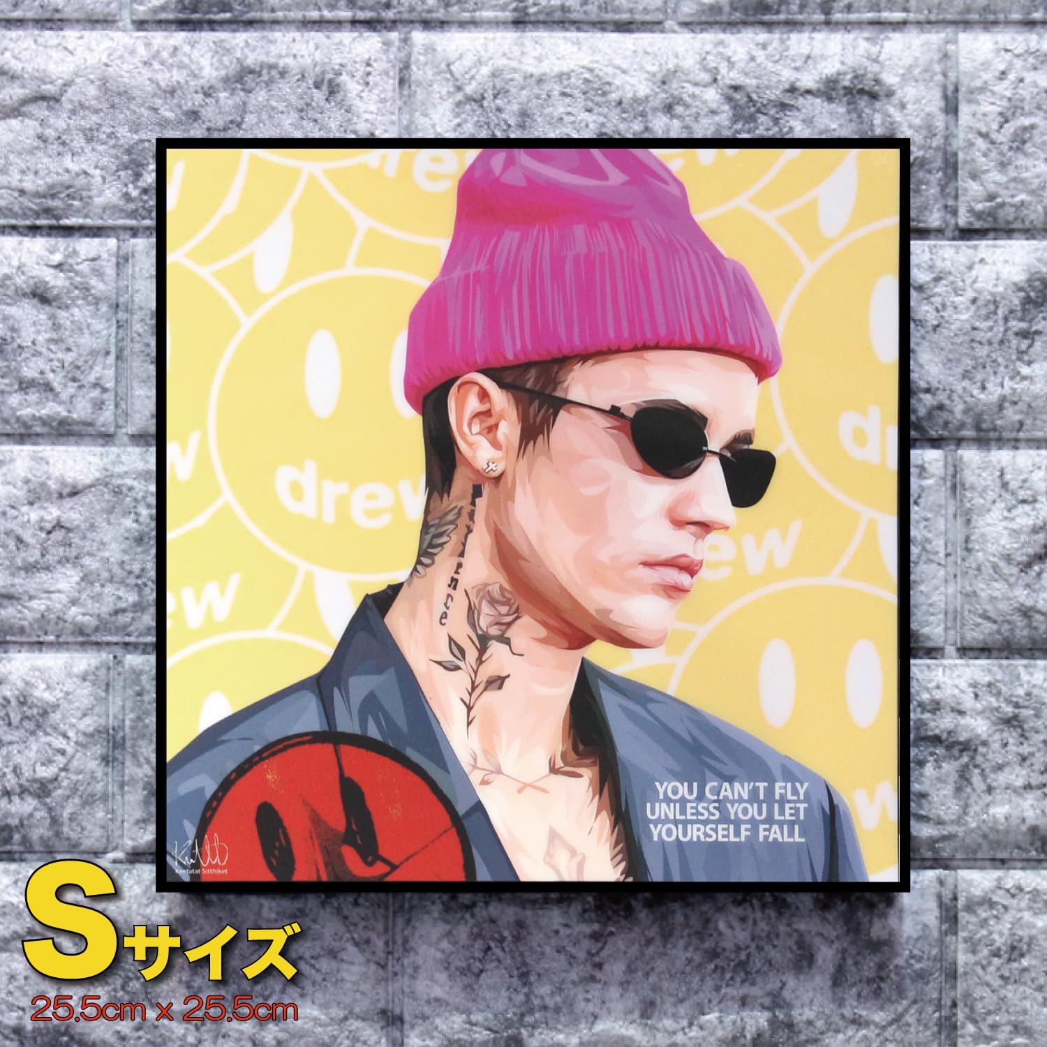 Amazon.co.jp: 年中無休 即納 キータタット アートパネル ポップアート