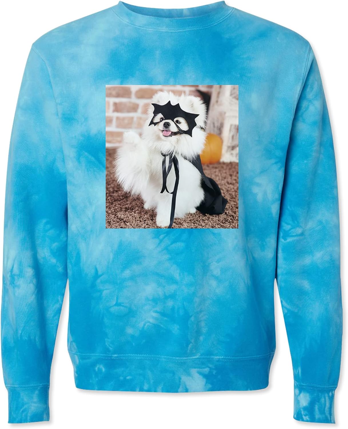 TEEAMORE Custom Tie Dye Sweatshirt Design Your Own Sweatshirt Add Your Image Photo Unisex Adult Tie Dye Sweatshirts - Image 4