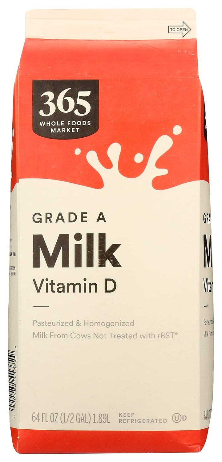 365 by Whole Foods Market, Milk Whole Homogenized, 64 Fl Oz